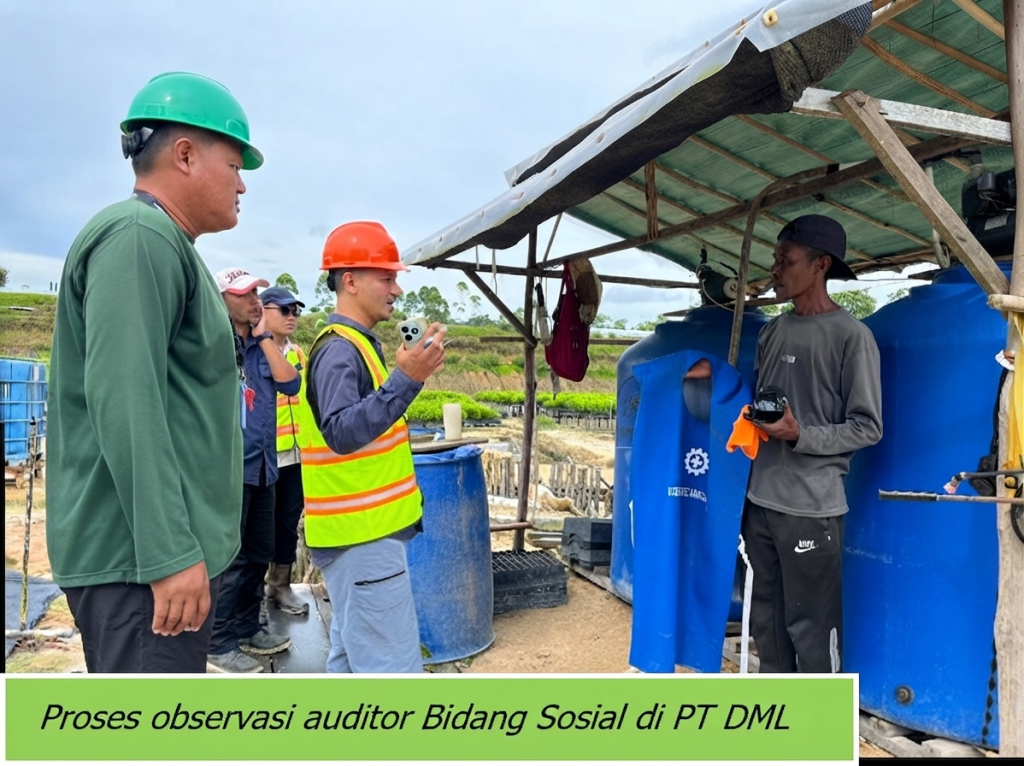 Sekapur Sirih Sertifikasi SFM IFCC 2 proses observasi auditor bidang social di pt dml